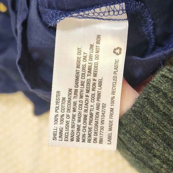 Teared blue heart dress by OshKosh, size 5 - Picture 5 of 5